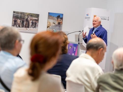 El Campus Internacional Ciudad de La Laguna celebra su segunda jornada con formaciones sobre el patrimonio y las consecuencias de la guerra