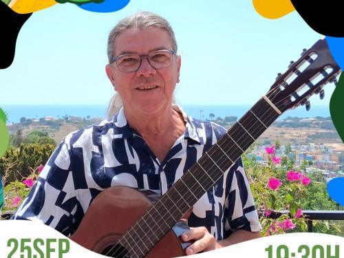 Paulinho Lêmos, maestro de la música brasileña, en concierto en Tenerife