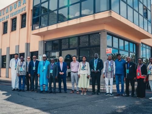 Una delegación africana se interesa por el modelo de desalación de Santa Cruz