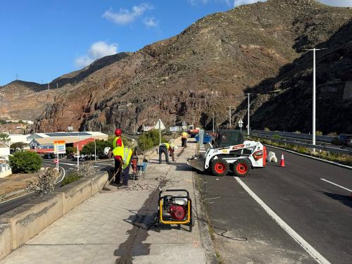 Avanzan las obras del plan de Vertido Cero entre San Andrés y María Jiménez