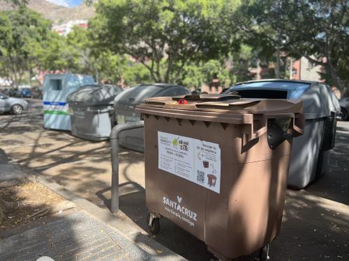 Santa Cruz alcanza 171 toneladas de residuos orgánicos en julio por el contenedor marrón