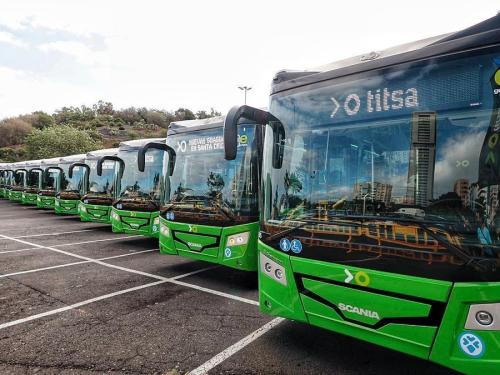 Titsa transporta a más de un millón de pasajeros en Carnaval