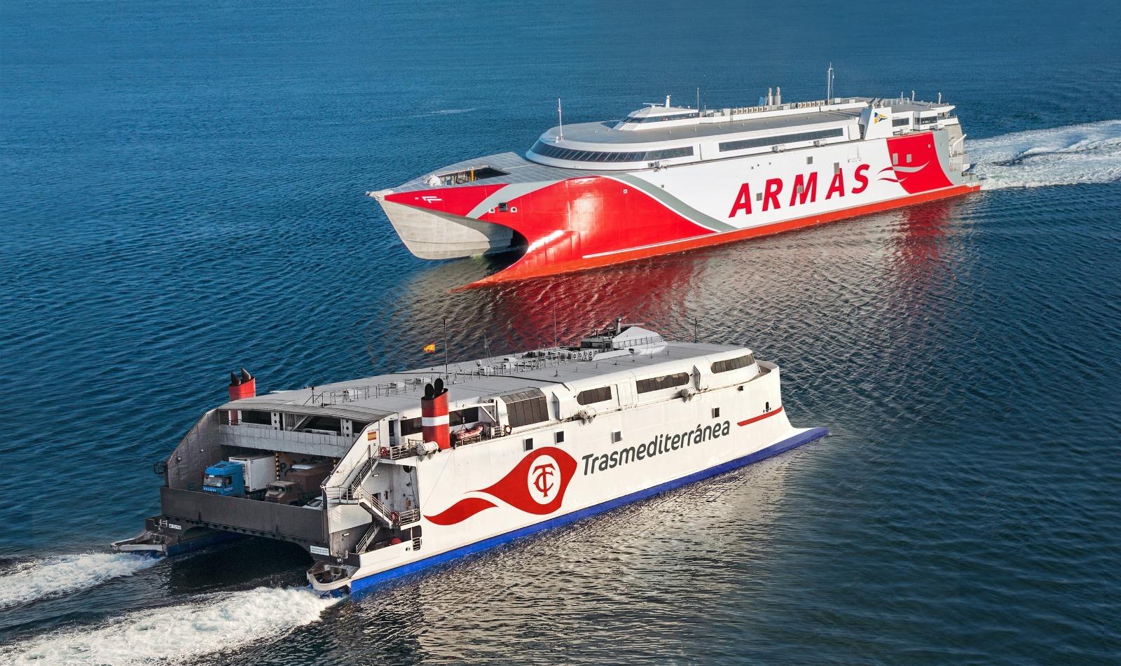 Armas Trasmediterránea acuerda la venta de sus operaciones a Baleària