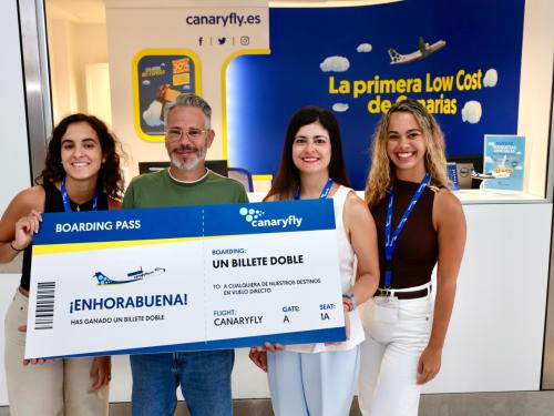 Canaryfly alcanza los cinco millones de pasajeros y se consolida como pieza clave en la conectividad interinsular