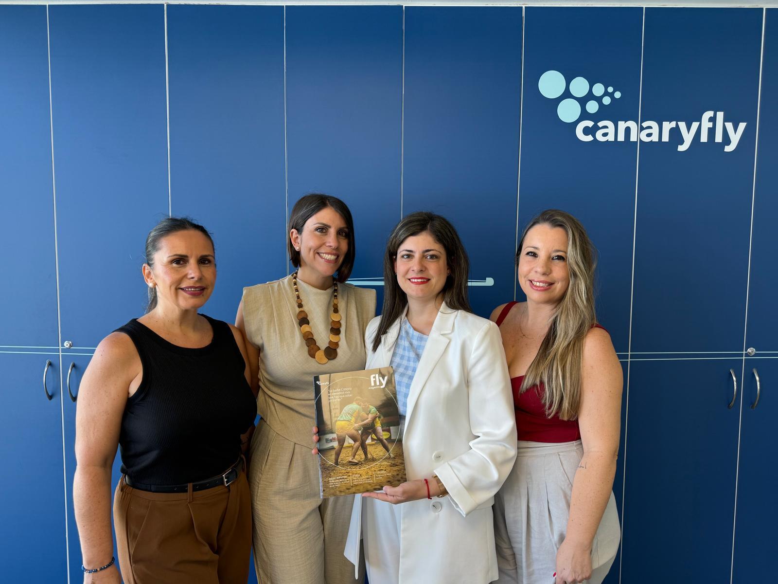 Canaryfly mejora la oferta de ocio a bordo con la incorporación de la revista Fly Magazine
