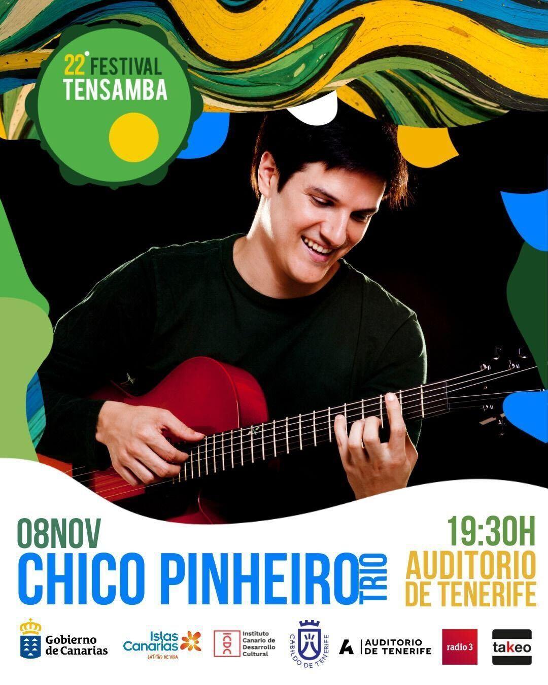 Chico Pinheiro, última cita en Tenerife del Festival Tensamba 2025