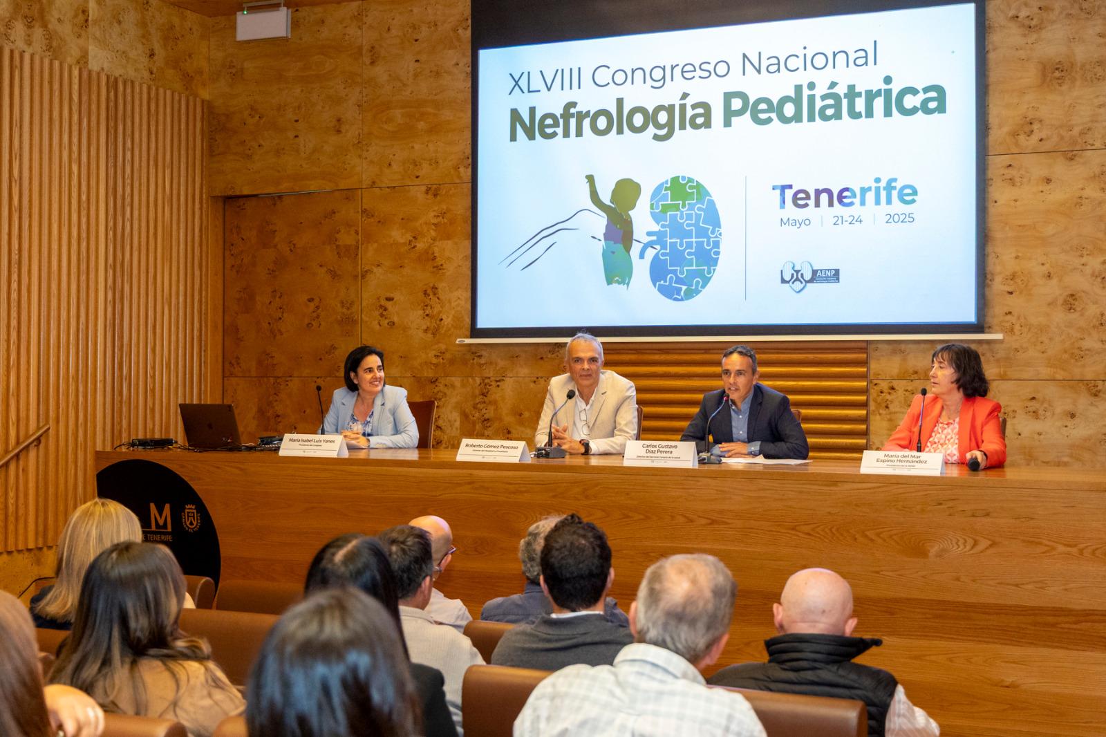 El viceconsejero de Sanidad inaugura el XLVIII Congreso Nacional de Nefrología Pediátrica