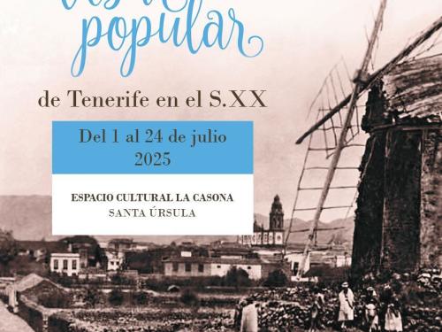 La Casona Espacio Cultural acoge la exposición ‘El vestir popular de Tenerife en el siglo XX’