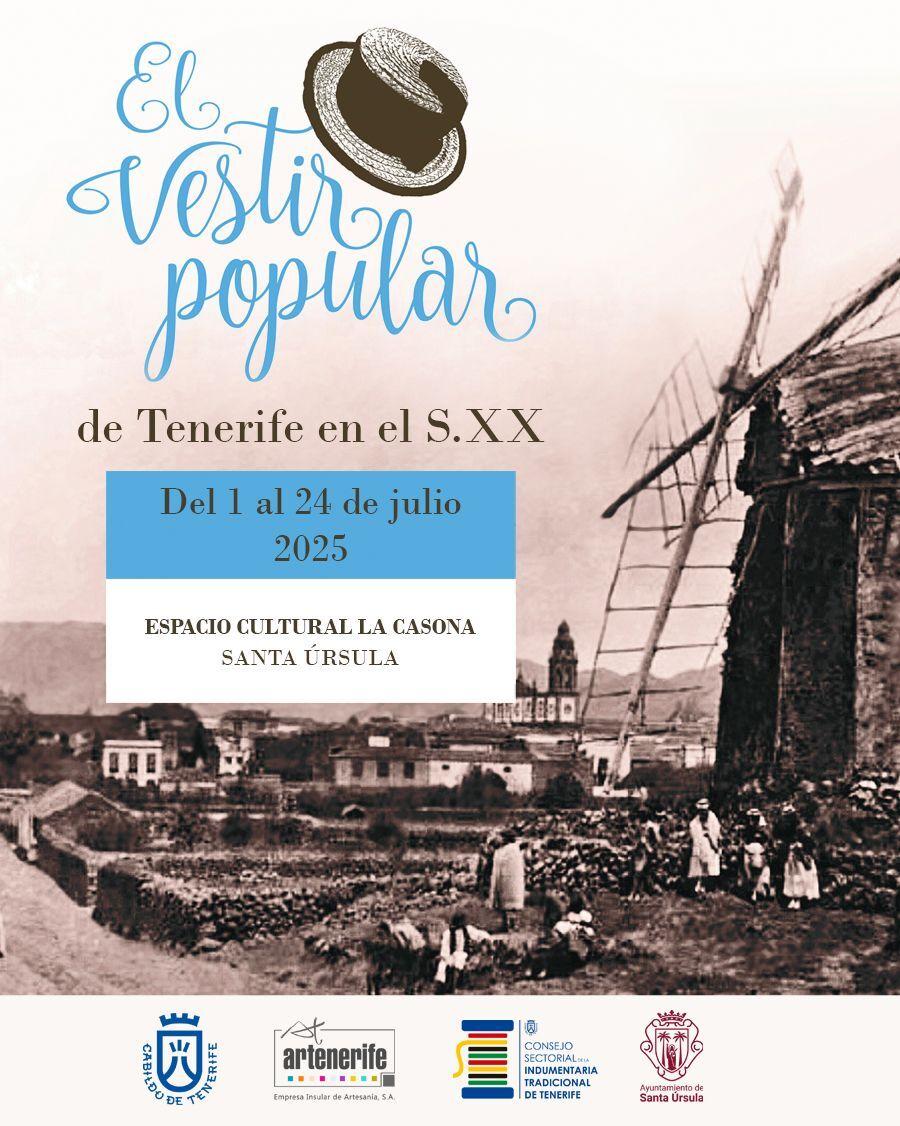 La Casona Espacio Cultural acoge la exposición ‘El vestir popular de Tenerife en el siglo XX’