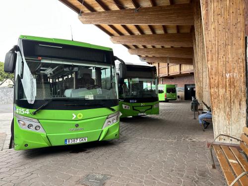 Cambian los horarios de las guaguas entre la costa y la zona alta de Guía de Isora para responder a las necesidades ciudadanas