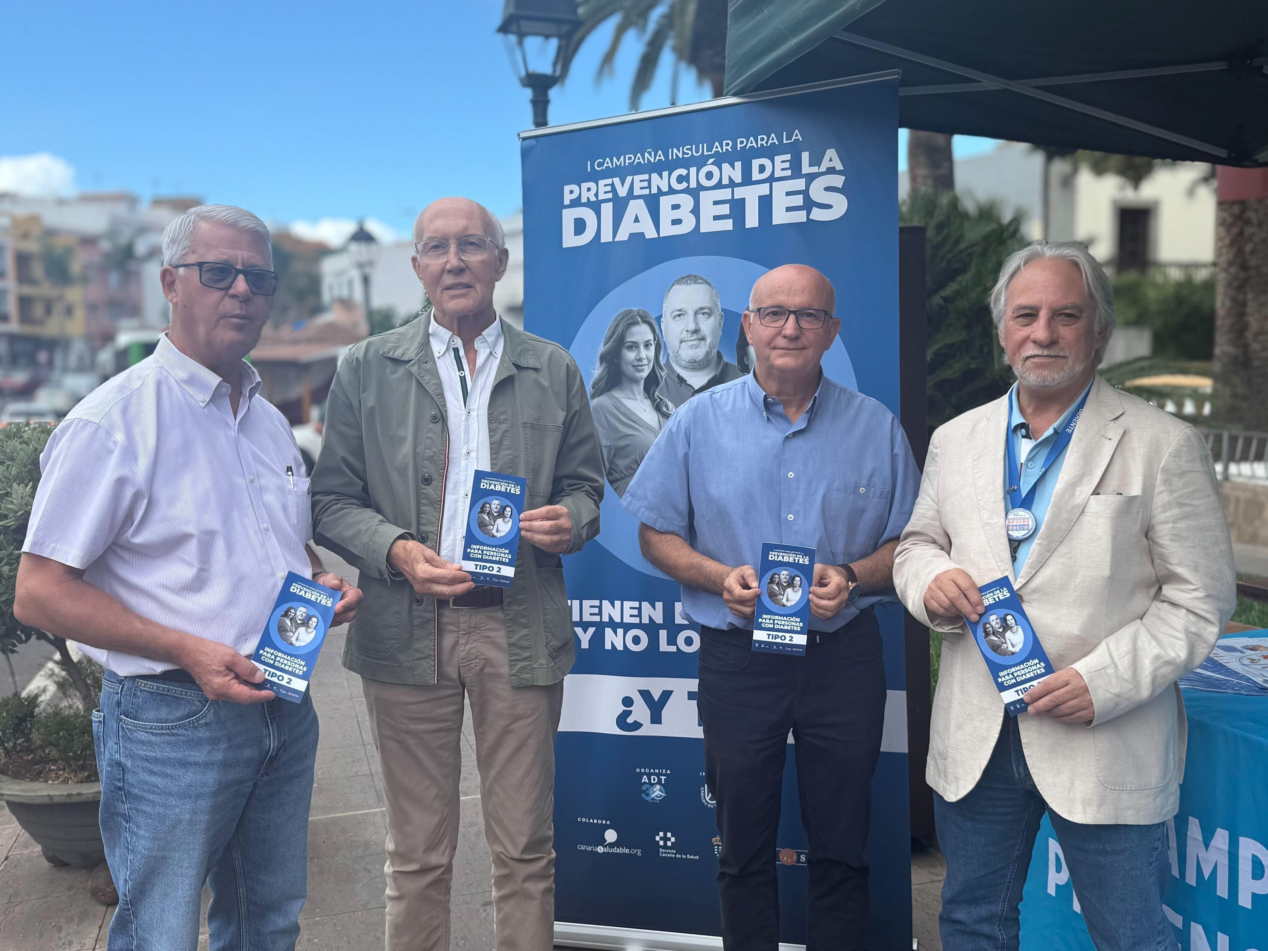 Santa Úrsula participa en la I Campaña Insular para la Prevención de la Diabetes con un punto de información en el municipio