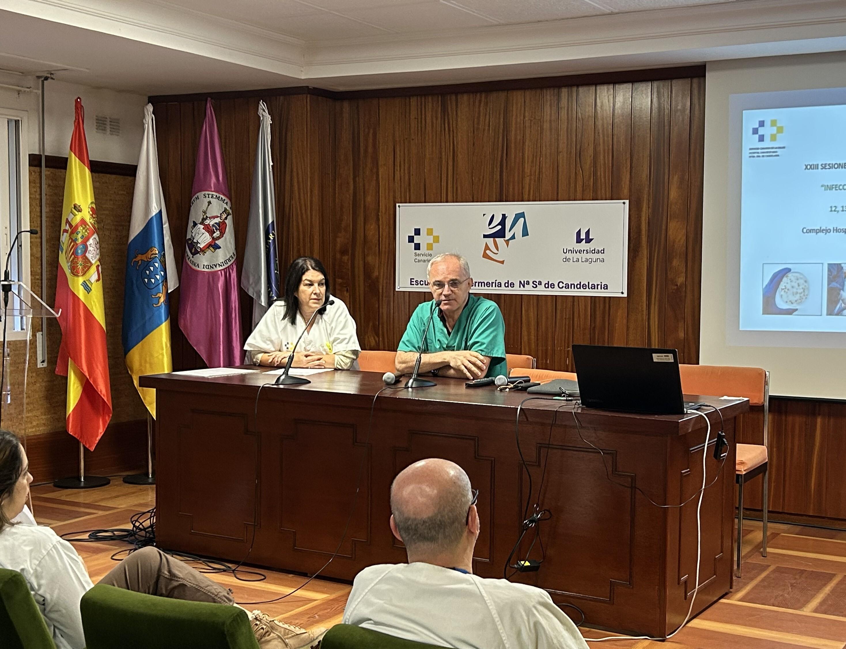 El Hospital Universitario La Candelaria refuerza la formación de un centenar de profesionales en la prevención y control de infecciones