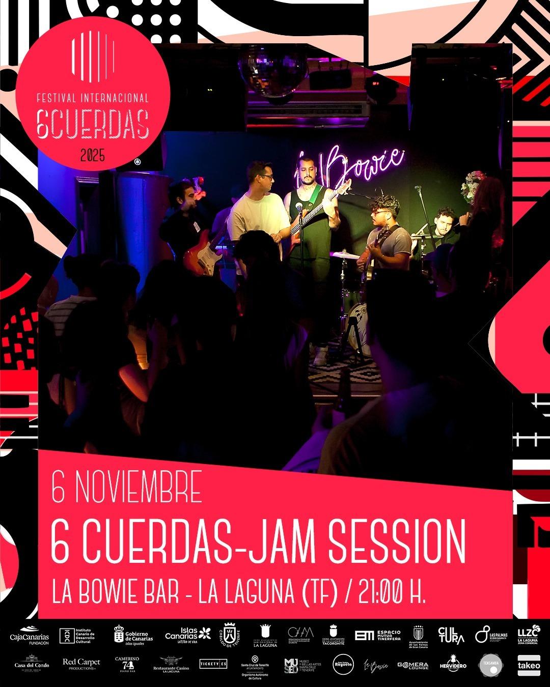 Una jam session, Fernando Rubín y Sandro Schneebeli llegan esta semana a La Laguna con Festival Internacional 6Cuerdas