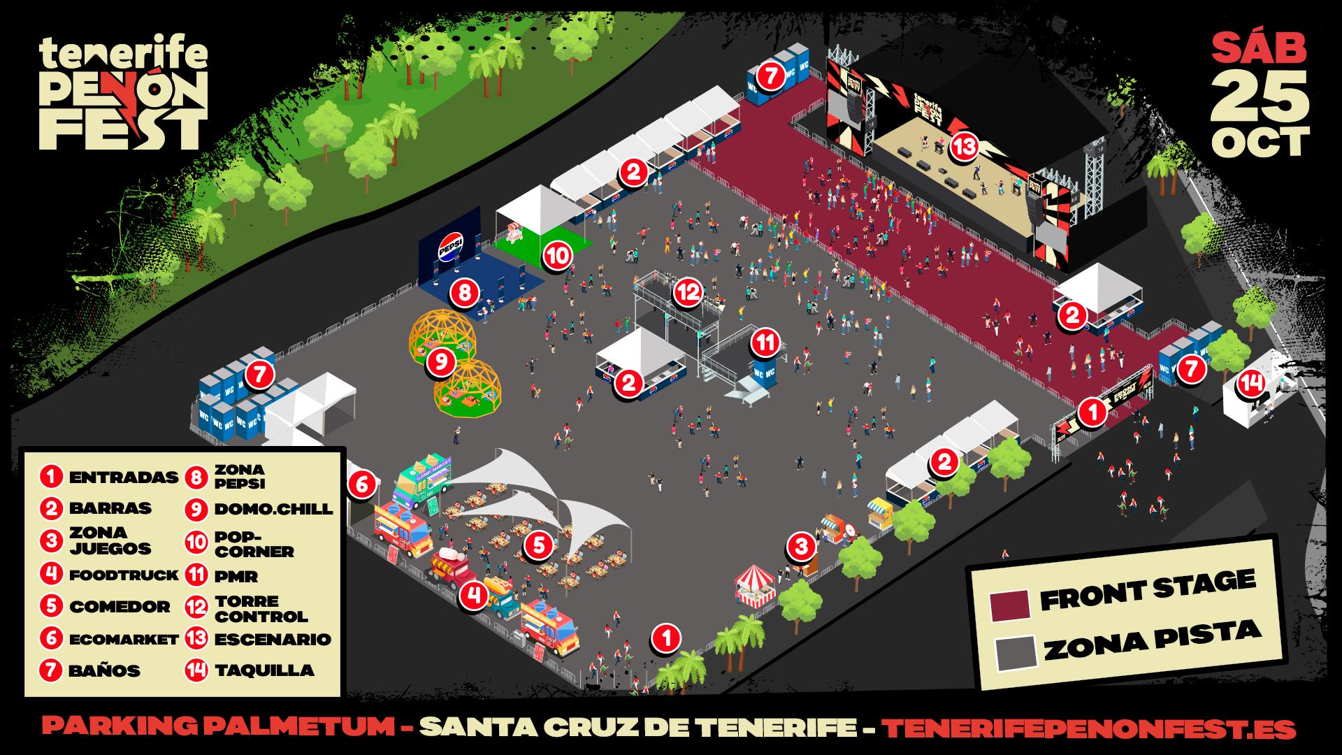 Tenerife Peñón Fest, un oasis de música indie-pop, gastronomía, atracciones y ecomarket