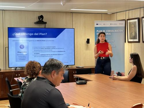 La Cámara promueve los planes de consolidación empresarial de las pymes de entre uno y tres años de antigüedad