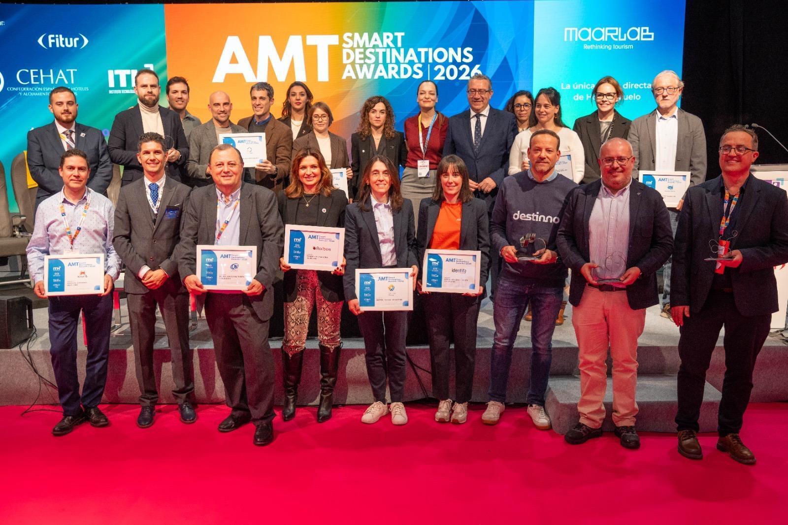 La AMT Sol y Playa premia la innovación tecnológica de los destinos turísticos en FITUR TechY