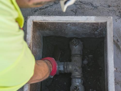 El Ayuntamiento de La Laguna renueva varios puntos de la red de abastecimiento de agua del municipio