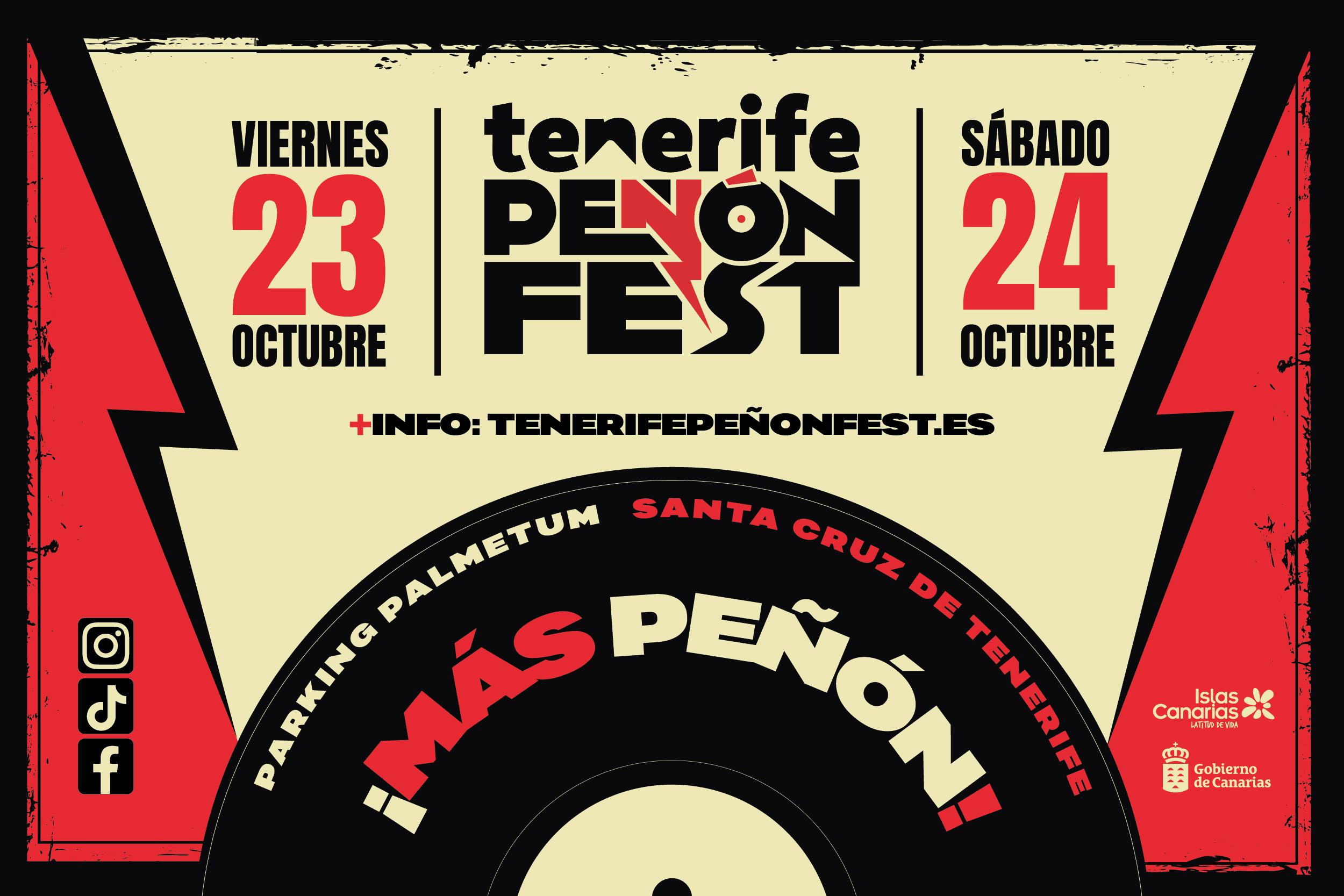 Tenerife Peñón Fest anuncia su próxima edición con más días, más artistas y más horas de música