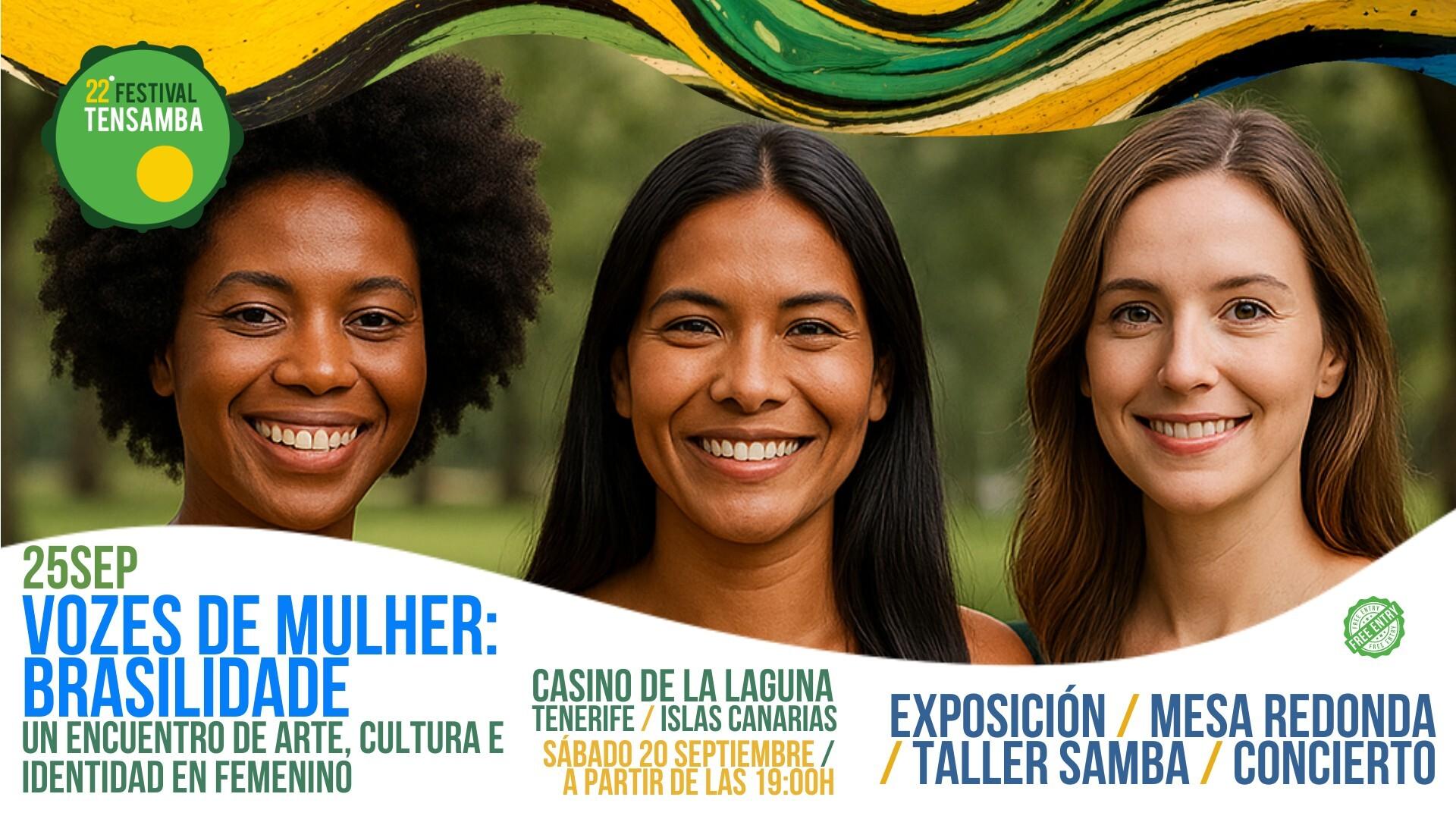 Tensamba homenajea a la mujer brasileña en el Casino de La Laguna