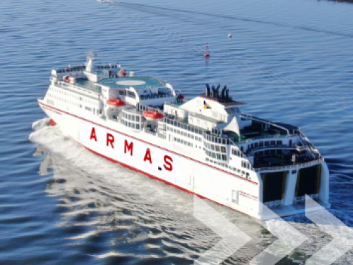 Armas Trasmediterránea ajusta la operativa del Volcán de Tinamar a partir de este fin de semana