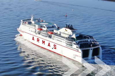 Armas Trasmediterránea ajusta la operativa del Volcán de Tinamar a partir de este fin de semana