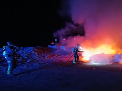 Bomberos de Tenerife intervienen en siete accidentes de tráfico durante el fin de semana