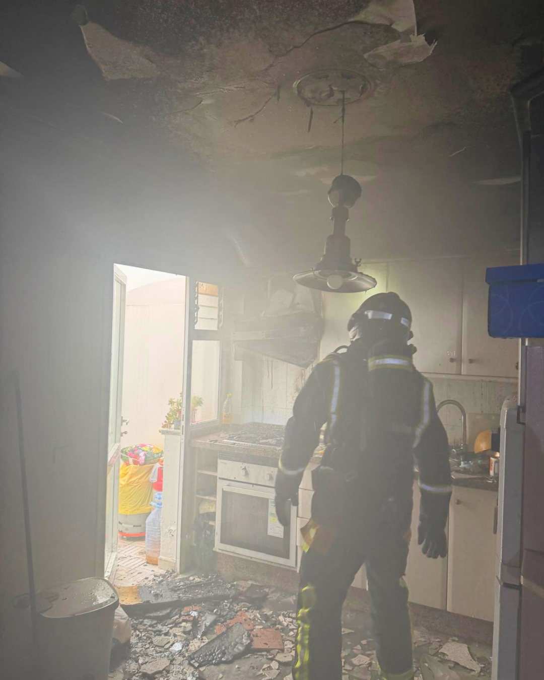 Bomberos Tenerife intervienen en 19 servicios por vientos este fin de semana