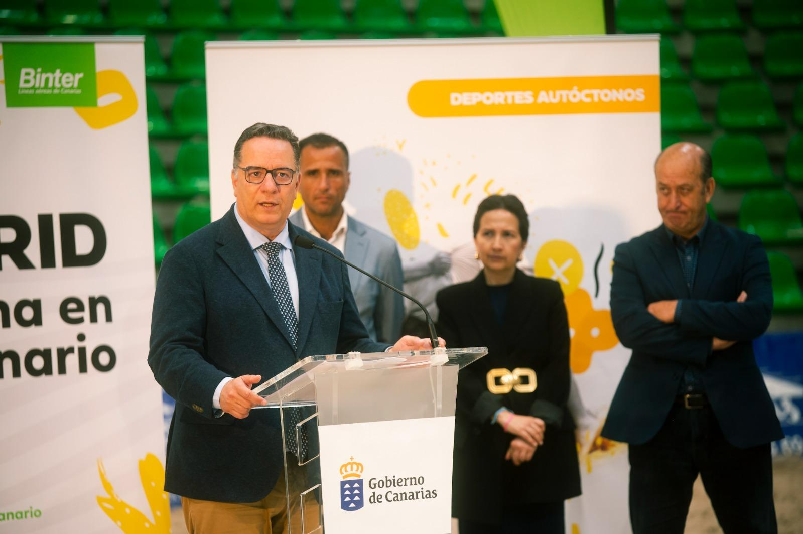 La Gran Luchada fuera de las islas será este sábado en la plaza de Callao, en Madrid, dentro del Mes de Canarias